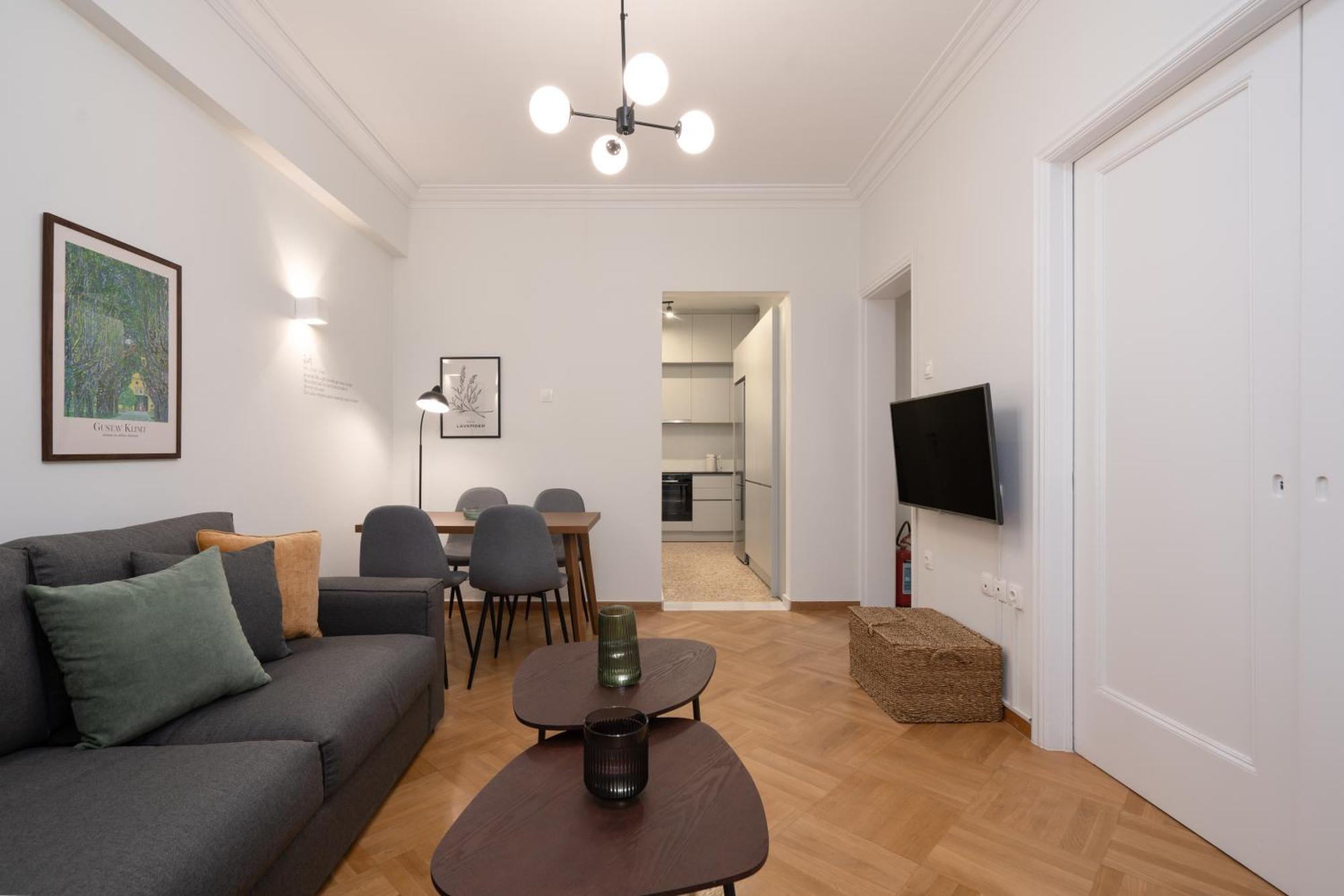 Apartamento Metroscape Retreat Nearby Metro Station Atenas Exterior foto