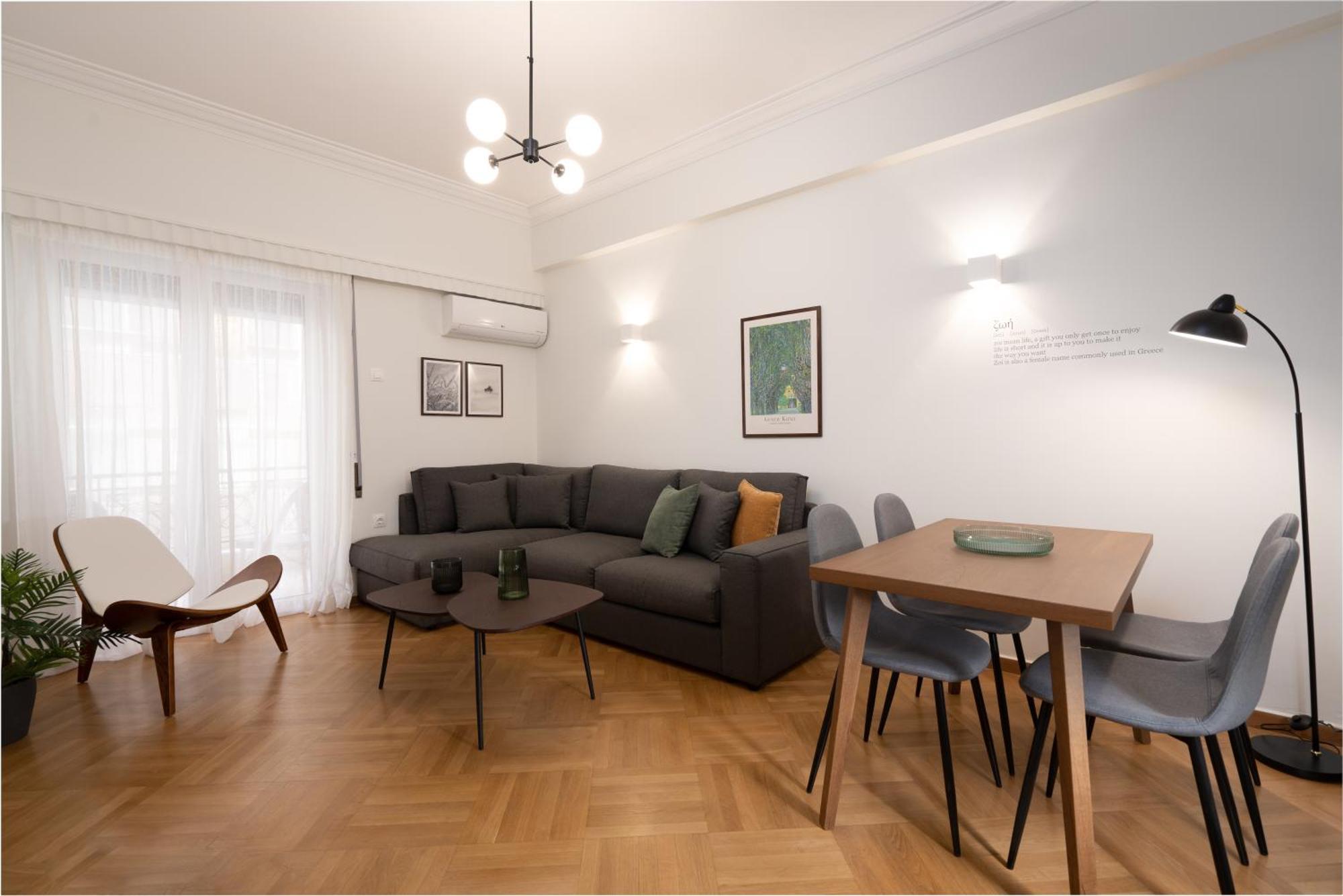Apartamento Metroscape Retreat Nearby Metro Station Atenas Exterior foto